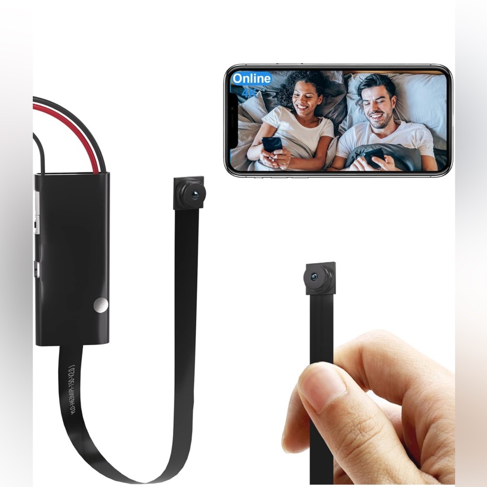 Hidden Camera DIY Mini Camera Portable and Wireless Nanny Cam 1080P HD